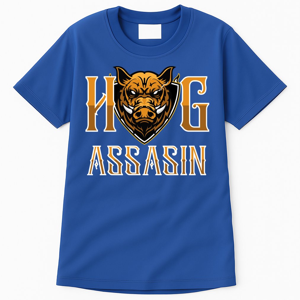 Hog And Boar Assasin Animal Hunter Hog Gift Tall T-Shirt