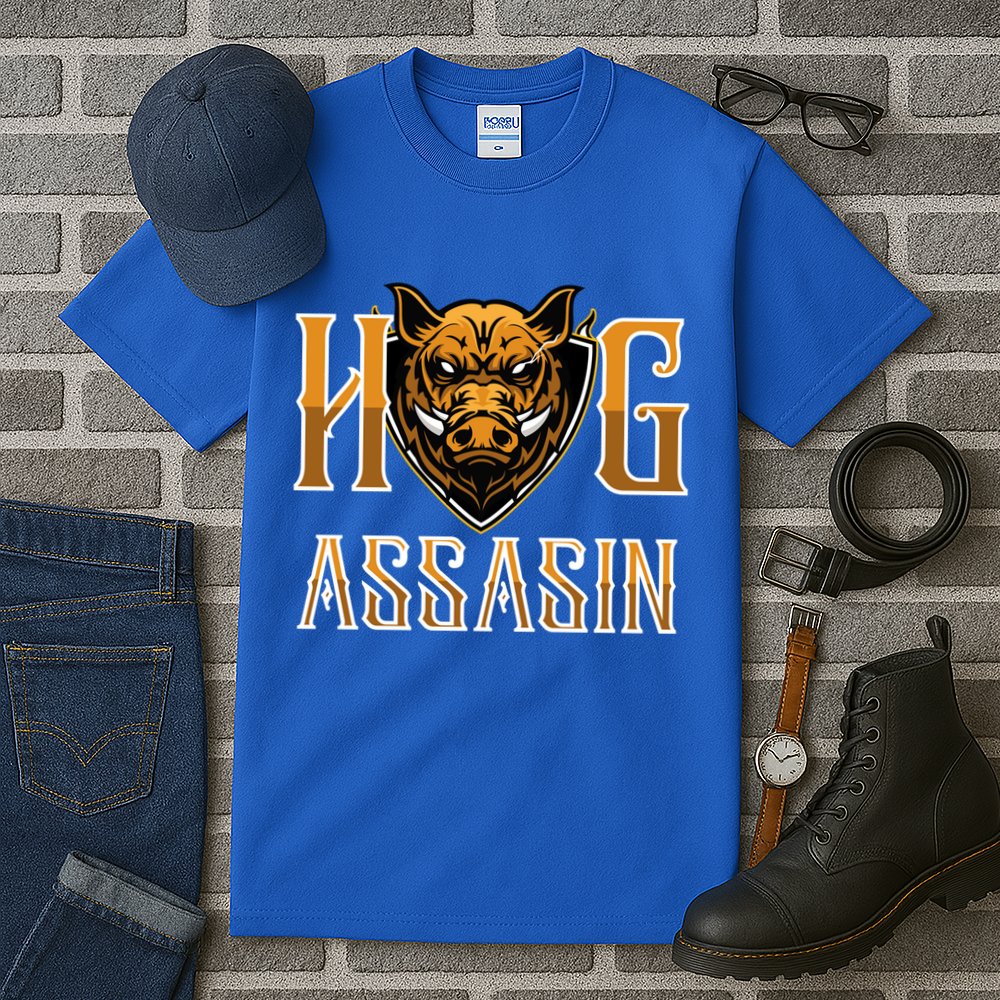 Hog And Boar Assasin Animal Hunter Hog Gift Tall T-Shirt
