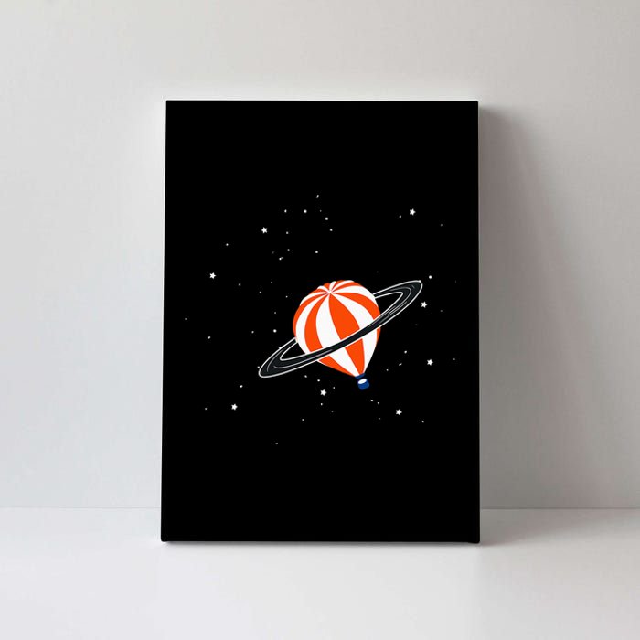 hot air balloon adventure ballooning space Canvas