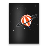 hot air balloon adventure ballooning space Poster