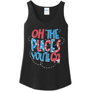 Hot Air Balloon Oh The Places Youll Go When You Read Ladies Essential Tank