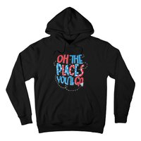 Hot Air Balloon Oh The Places You’Ll Go When You Read Hoodie