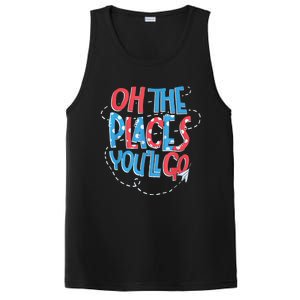 Hot Air Balloon Oh The Places You’Ll Go When You Read PosiCharge Competitor Tank