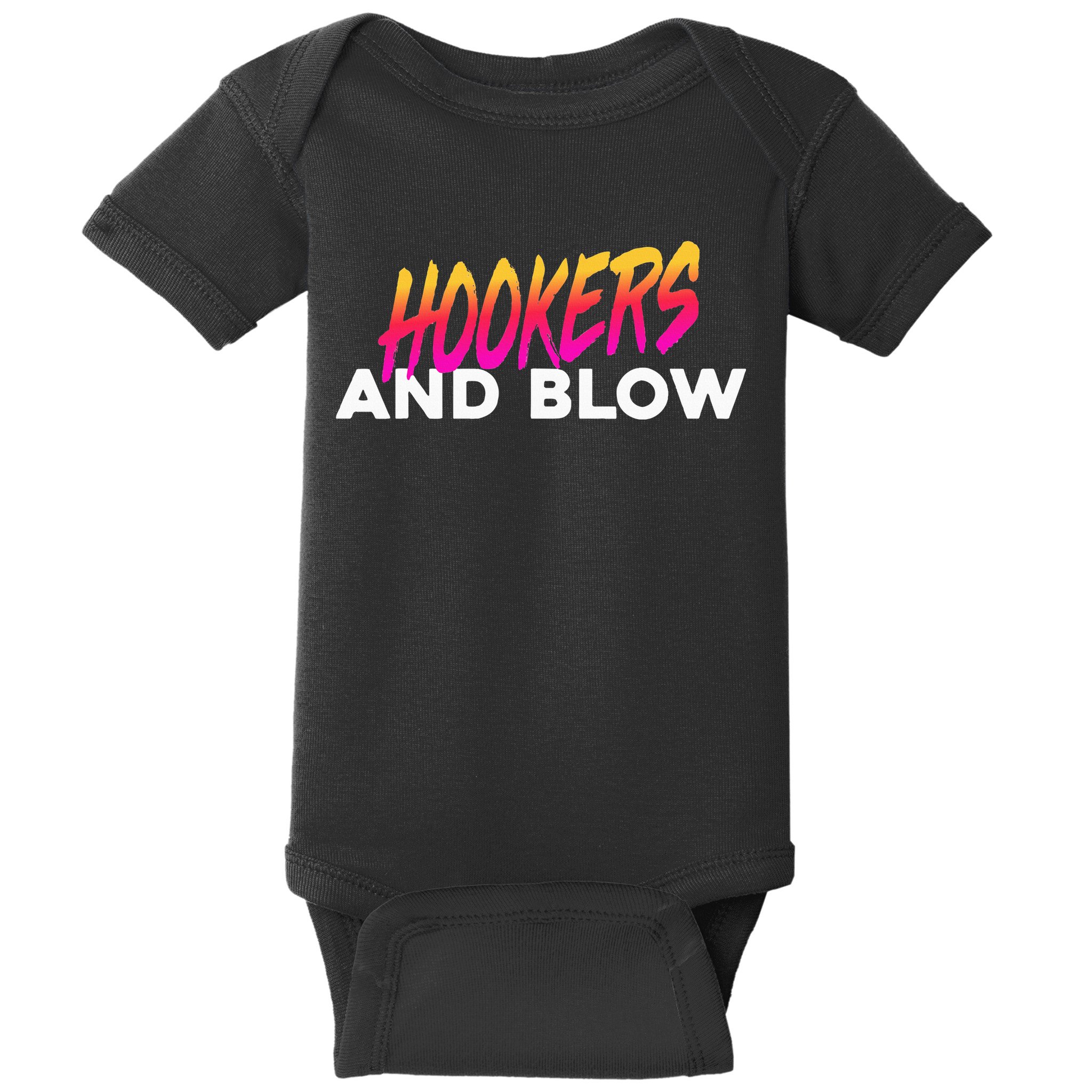 Hookers And Blow Funny Meme Baby Bodysuit