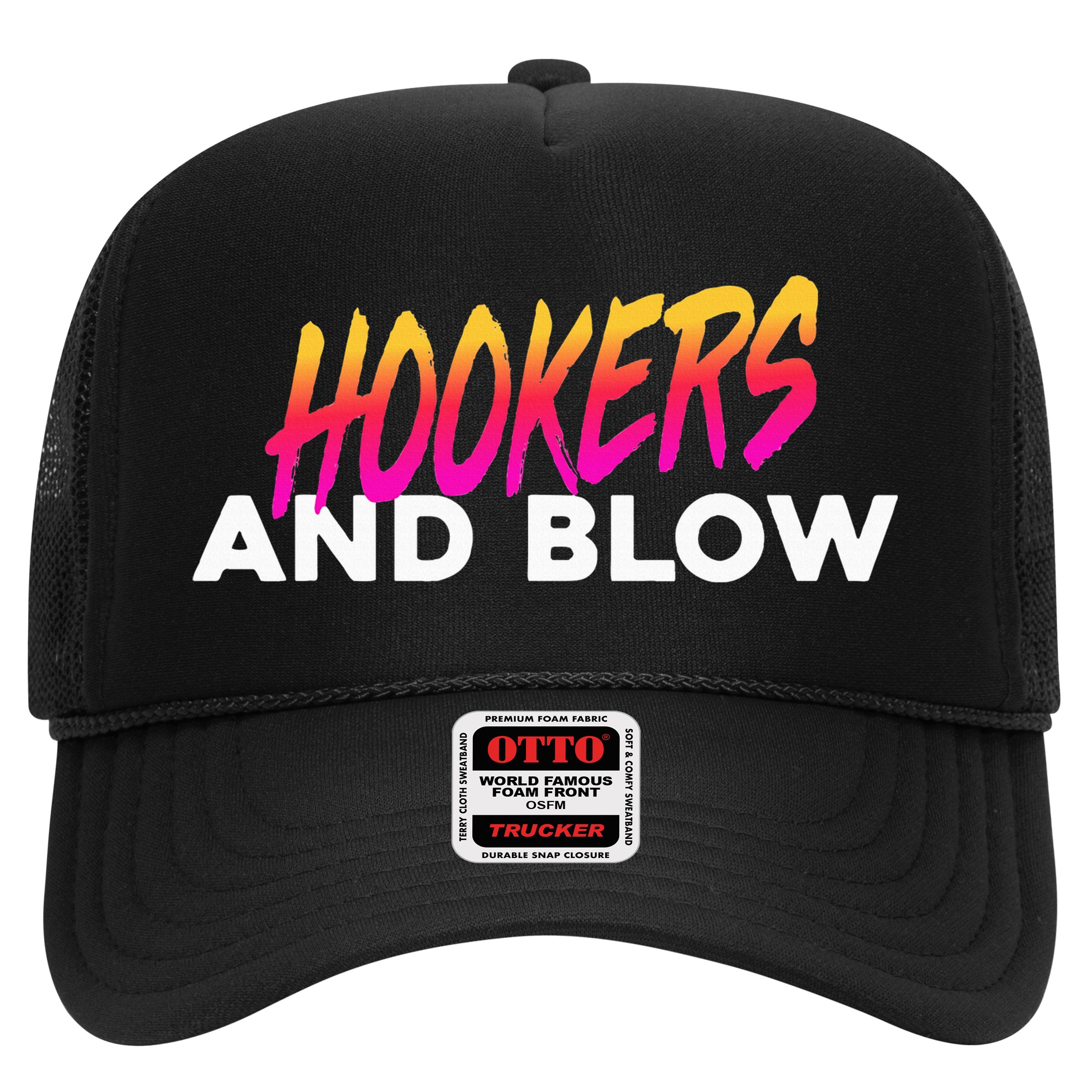 Hookers And Blow Funny Meme Hat