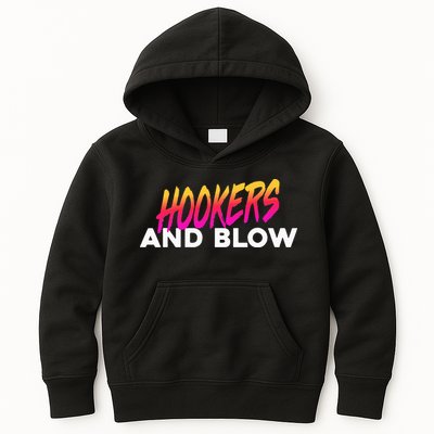 Hookers And Blow Funny Meme Kids Hoodie
