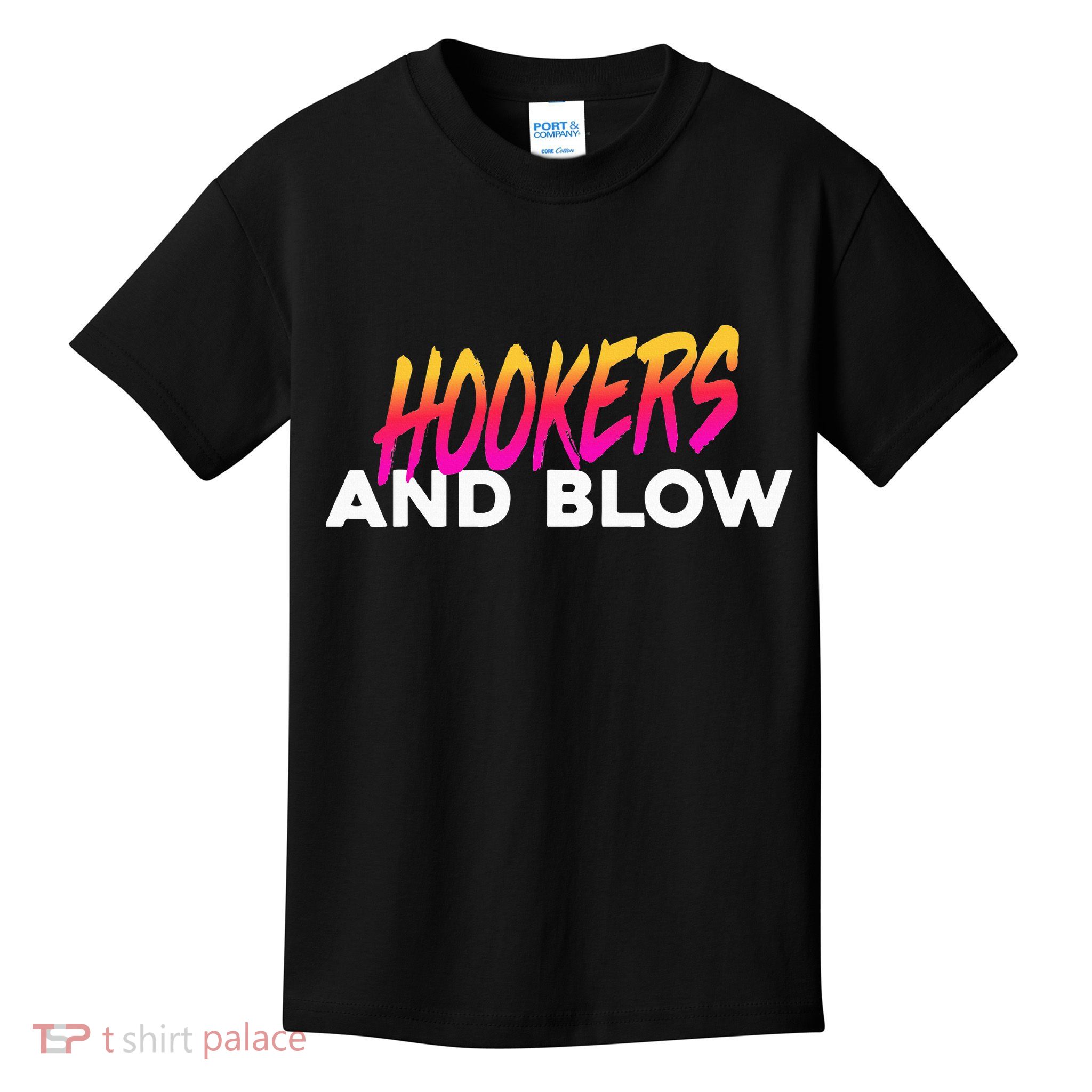 Hookers And Blow Funny Meme Kids T-Shirt