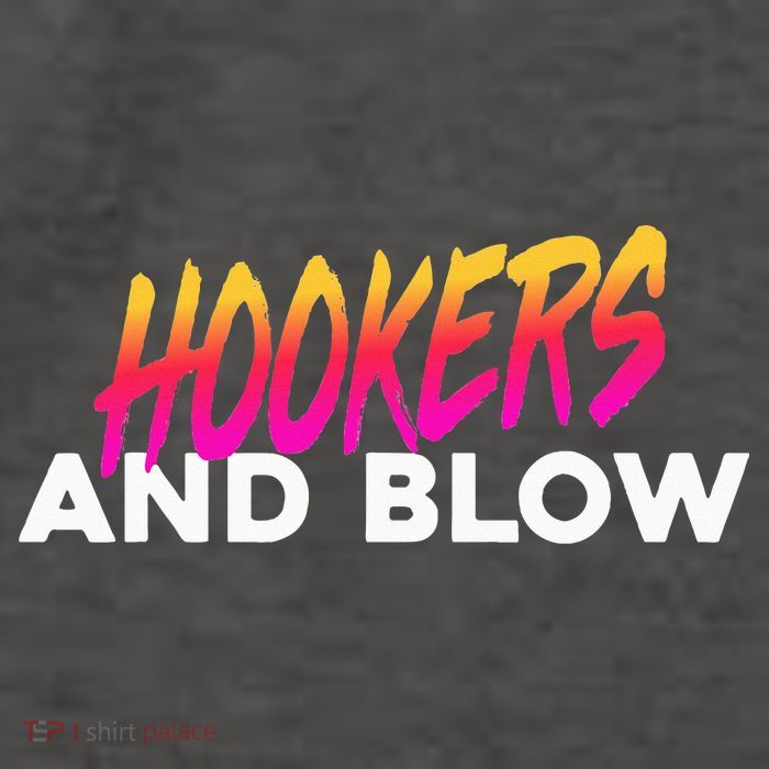 Hookers And Blow Funny Meme Vector Backpack