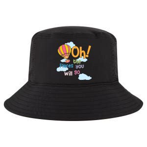 Hot Air Balloon Oh The Places You’Ll Go When You Read Cool Comfort Performance Bucket Hat