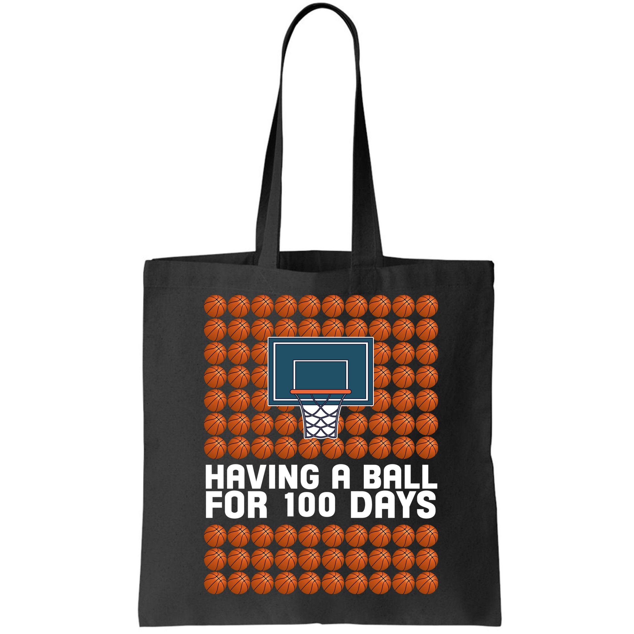 Having A Ball For 100 Days Of School Basketball Bag