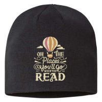 Hot Air Balloon Oh The Places You’Ll Go When You Read Sustainable Beanie