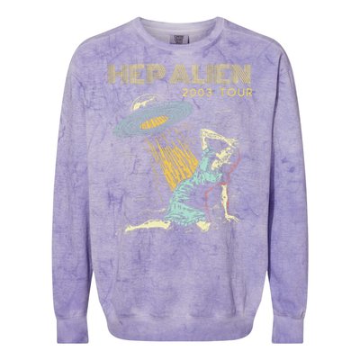 Hep Alien Band Pop Culture Colorblast Crewneck Sweatshirt