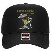 Hep Alien Band Pop Culture High Crown Mesh Back Trucker Hat