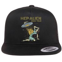 Hep Alien Band Pop Culture Flat Bill Trucker Hat