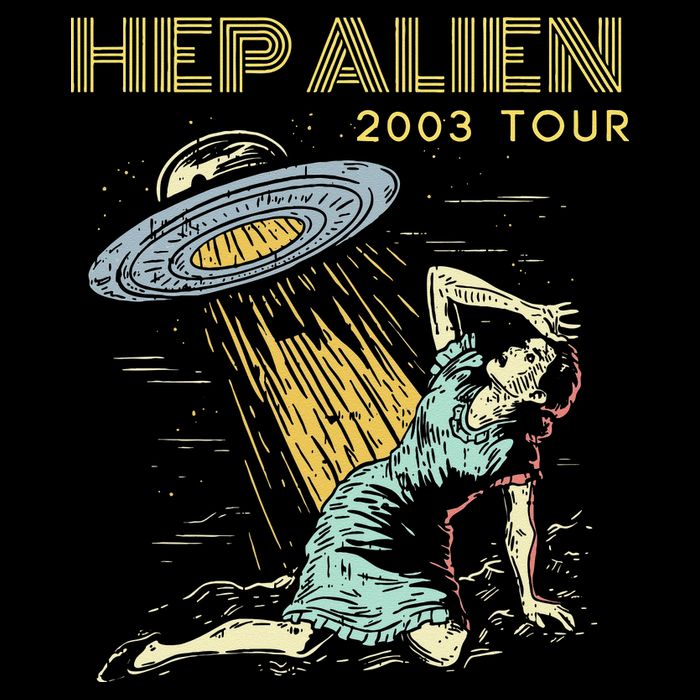Hep Alien Band Pop Culture Poster