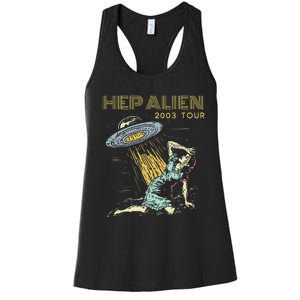 Hep Alien Band Pop Culture Women's Racerback Tank