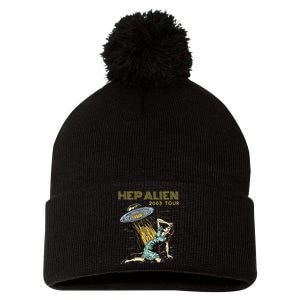 Hep Alien Band Pop Culture Pom Pom 12in Knit Beanie