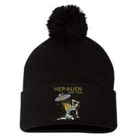 Hep Alien Band Pop Culture Pom Pom 12in Knit Beanie