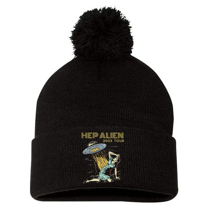 Hep Alien Band Pop Culture Pom Pom 12in Knit Beanie