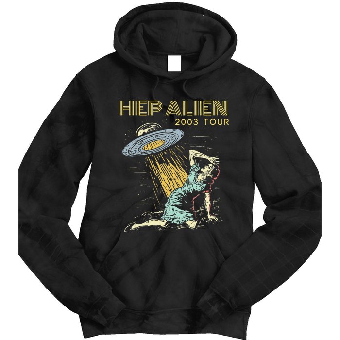 Hep Alien Band Pop Culture Tie Dye Hoodie