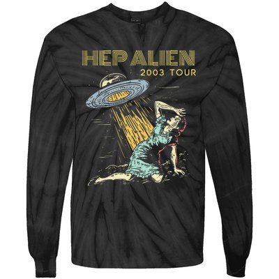 Hep Alien Band Pop Culture Tie-Dye Long Sleeve Shirt