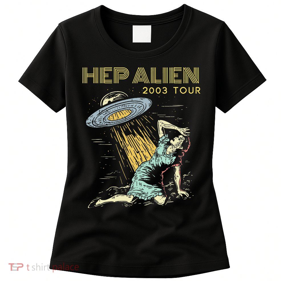 Hep Alien Band Pop Culture Womens T-Shirt