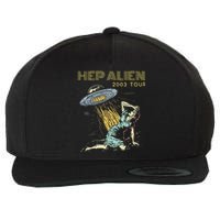 Hep Alien Band Pop Culture Wool Snapback Cap