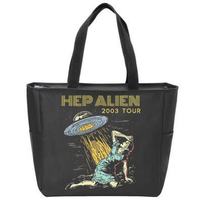 Hep Alien Band Pop Culture Zip Tote Bag