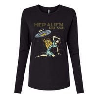 Hep Alien Band Pop Culture Womens Cotton Relaxed Long Sleeve T-Shirt