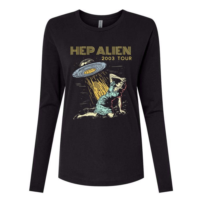 Hep Alien Band Pop Culture Womens Cotton Relaxed Long Sleeve T-Shirt