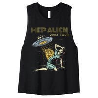 Hep Alien Band Pop Culture Women's Racerback Cropped Tank