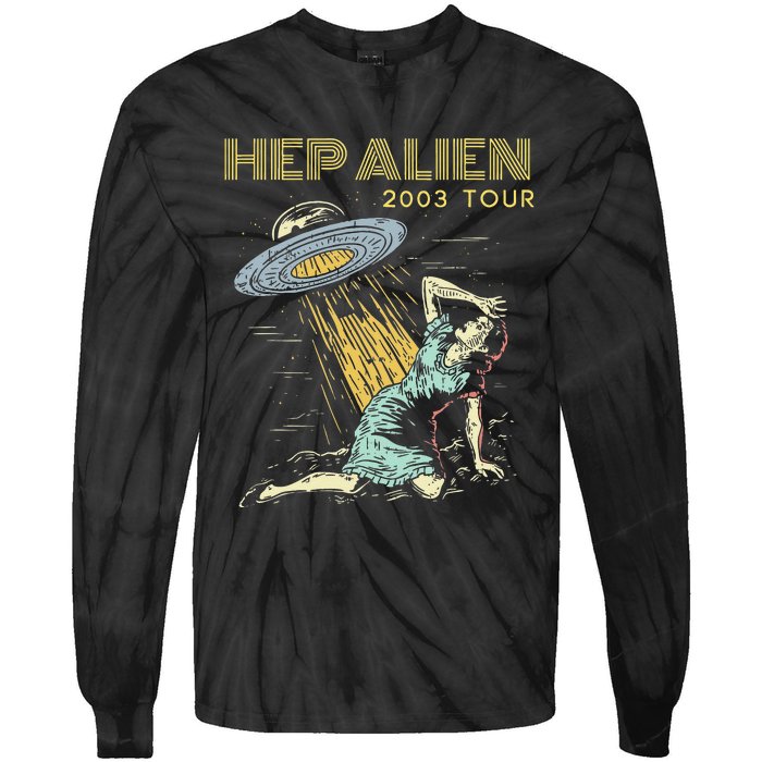 Hep Alien Band Pop Culture Tie-Dye Long Sleeve Shirt