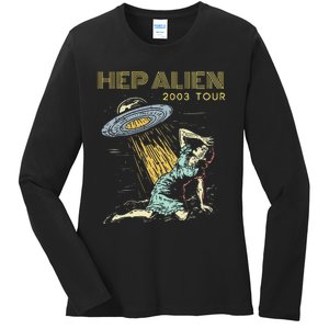 Hep Alien Band Pop Culture Ladies Long Sleeve Shirt