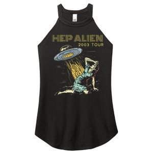 Hep Alien Band Pop Culture Women's Perfect Tri Rocker Tank