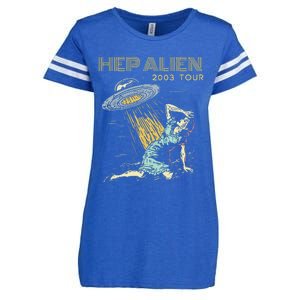 Hep Alien Band Pop Culture Enza Ladies Jersey Football T-Shirt