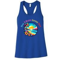 Have A Bussin Summer Bruh Teacher Summer Break Meaningful Gift Women's Racerback Tank