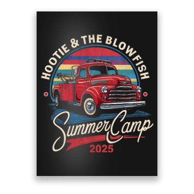 Hootie And Blowfish 2025 Summer Camp Truck Vintage Poster