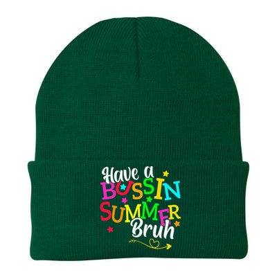 Have A Bussin Summer Bruh Knit Cap Winter Beanie