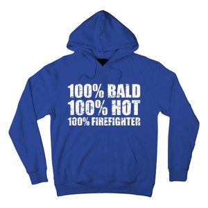 Hot And Bald Firefighter For Fire Gift Hoodie