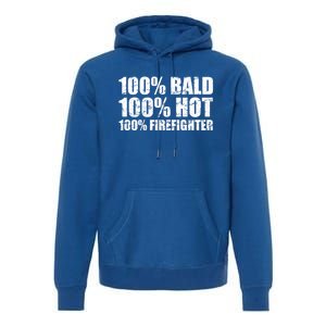 Hot And Bald Firefighter For Fire Gift Premium Hoodie