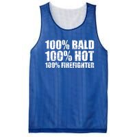 Hot And Bald Firefighter For Fire Gift Mesh Reversible Basketball Jersey Tank