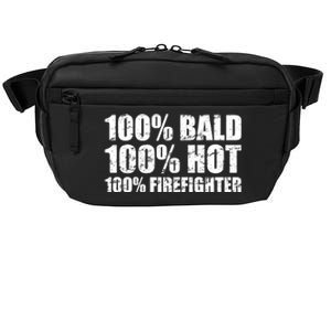 Hot And Bald Firefighter For Fire Gift Crossbody Pack