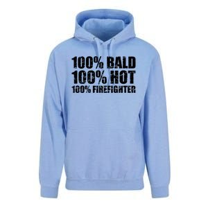 Hot And Bald Firefighter For Fire Gift Unisex Surf Hoodie