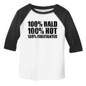 Hot And Bald Firefighter For Fire Gift Toddler Fine Jersey T-Shirt