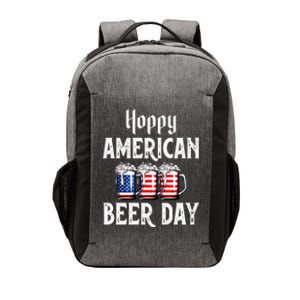 Hoppy American Beer Day Usa Flag Beer Lover Craft Brewer Cool Gift Vector Backpack