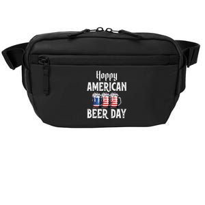 Hoppy American Beer Day Usa Flag Beer Lover Craft Brewer Cool Gift Crossbody Pack