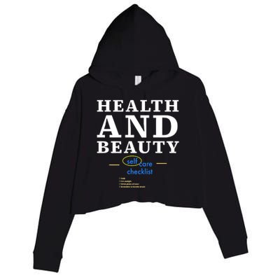 HEALTH And BEAUTY Crop Fleece Hoodie