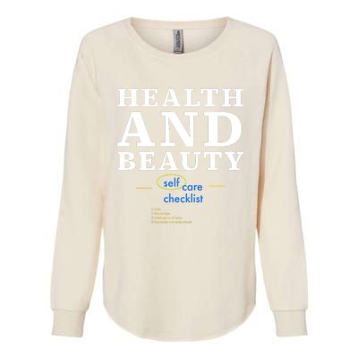 HEALTH And BEAUTY Womens California Wash Sweatshirt