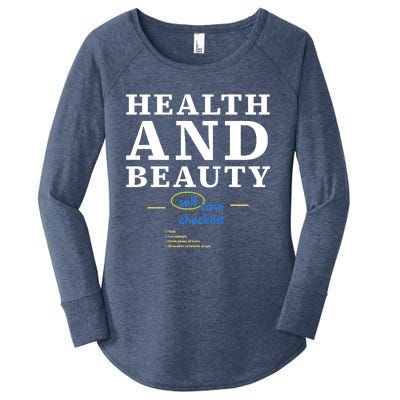 HEALTH And BEAUTY Women's Perfect Tri Tunic Long Sleeve Shirt