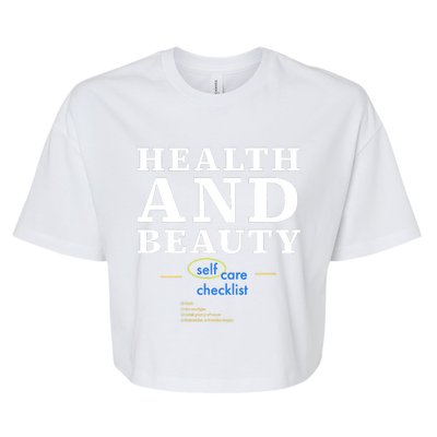 HEALTH And BEAUTY Bella+Canvas Jersey Crop Tee